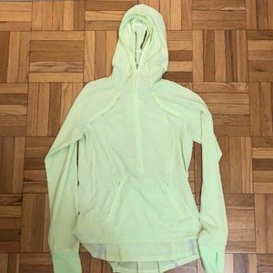 lululemon lightweight half-zip jacket
